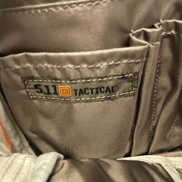 5.11 Tactical Crossbody Bag Orange Grey Camo CCW ready 10” - Picture 5 of 12